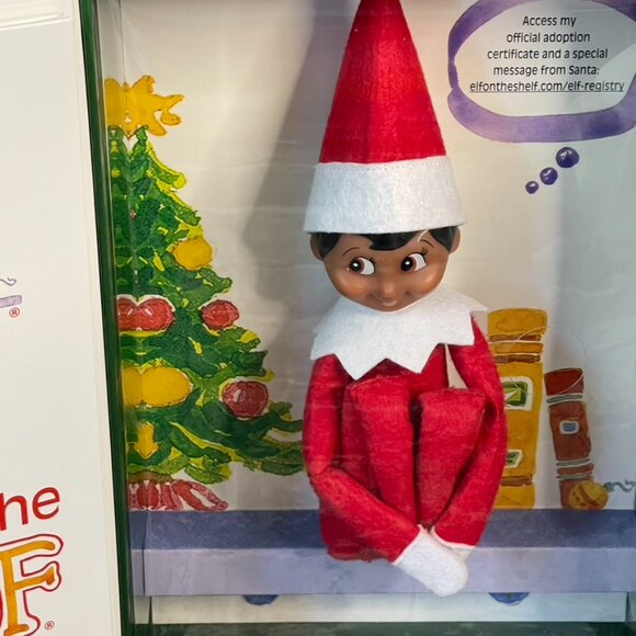 The Elf On The Shelf Boy Christmas Tradition Box Set With Book Brown Eyes N - Picture 9 of 10